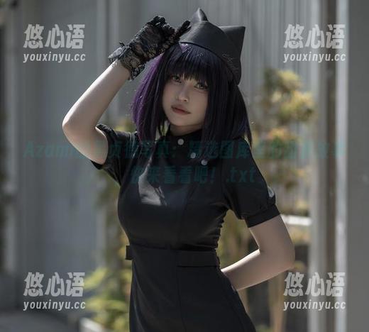 Azami的黑贞德写真：精选图库里的甜美故事，快来看看吧！.txt