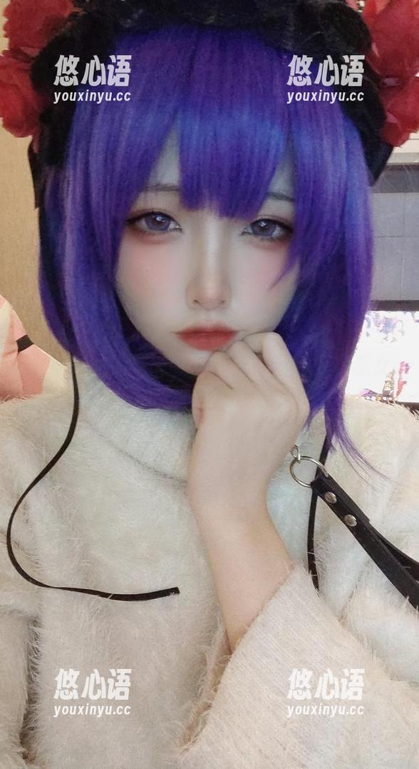 温泉中的仙女降临——可可老师温泉巫女图包精选合集！.txt